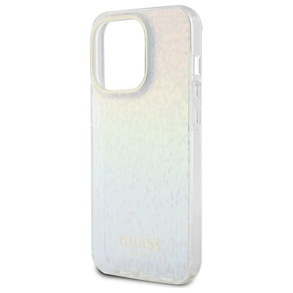 Guess case for  iPhone 14 Pro 6,1&quot; GUHCP14LHDECMI HC IML FACETED MIRROR DISCO IRIDESCENT 3666339172299