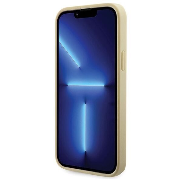 Guess case for iPhone 14 Plus 6,7&quot; GUHCP14MHDGTPD gold hardcase Rhinestone Triangle 3666339120061