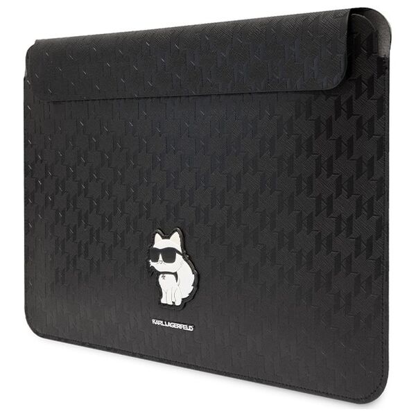 Karl Lagerfeld sleeve KLCS14SAKHPCK 14” black Sleeve Mono Saffiano Choupette 3666339170561