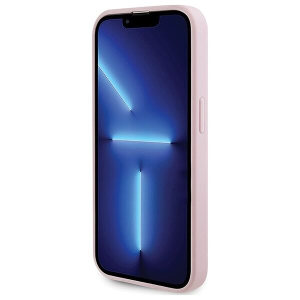 Guess case for iPhone 14 Pro Max 6,7&quot; GUHMP14XPSAHMCP pink Saffiano Magsafe 3666339156176