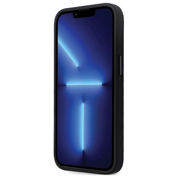 Karl Lagerfeld case for iPhone 14 Pro Max 6,7&quot; KLHCP14XSMHCNPK black HC Silicone C Metal Pin 3666339166342