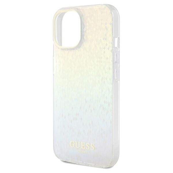 Guess case for  iPhone 14 6,1&quot; GUHCP14SHDECMI HC IML FACETED MIRROR DISCO IRIDESCENT 3666339172275