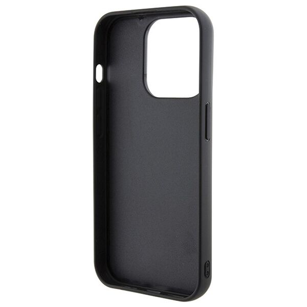 Karl Lagerfeld case for iPhone 14 Pro Max 6,7&quot; KLHCP14XGSAKCPK HC GRIPSTAND SAFFIANO KC PINS BLACK 3666339206864