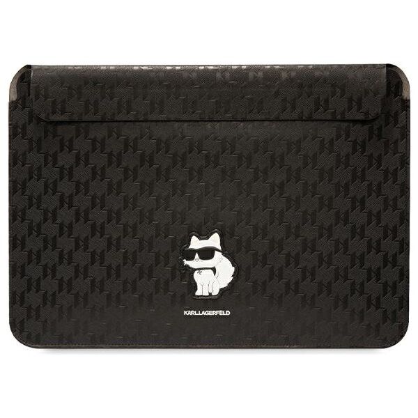 Karl Lagerfeld sleeve KLCS16SAKHPCK 16” black Sleeve Mono Saffiano Choupette 3666339170578