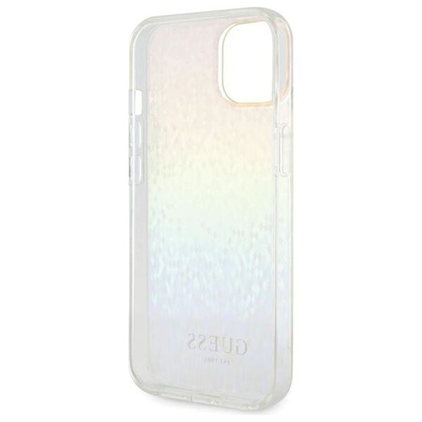 Guess case for  iPhone 12 / 12 Pro 6,1&quot; GUHCP12MHDECMI HC IML FACETED MIRROR DISCO IRIDESCENT 3666339172220