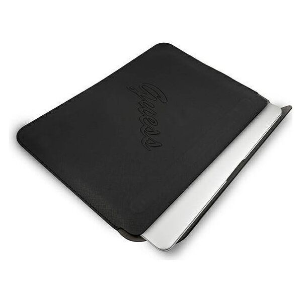 Original Case Sleeve Guess Saffiano Script (GUCS13PUSASBK) black 3666339005320
