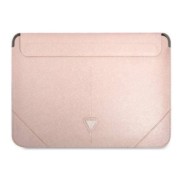 Original Case Sleeve Guess Saffiano Triangle Logo (GUCS16PSATLP) pink 3666339039912