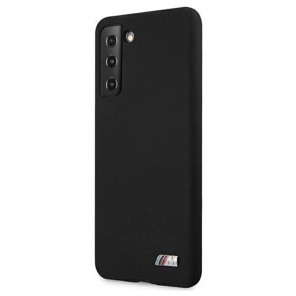 Original Case SAMSUNG GALAXY S21+ BMW Silicone M Collection (BMHCS21MMSILBK) black 3700740497609