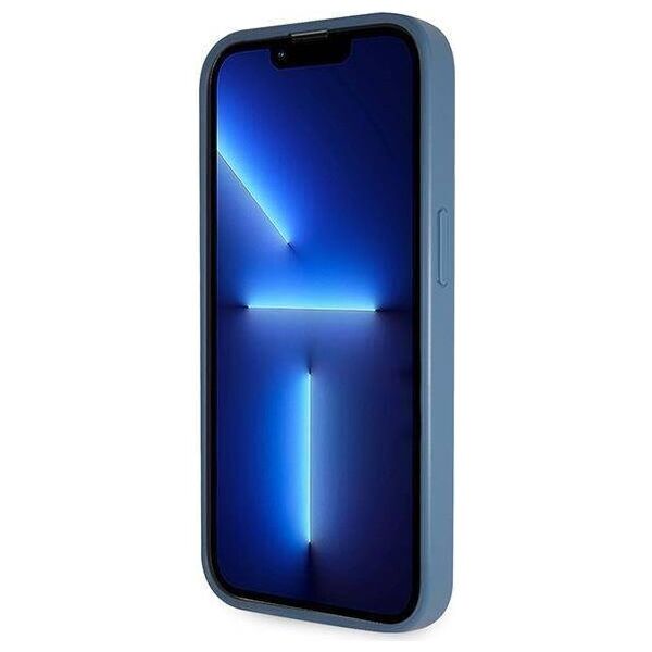 Original Case IPHONE 14 PRO Guess Hardcase Crossbody 4G Metal Logo (GUHCP14LP4TDSCPB) blue 3666339147068