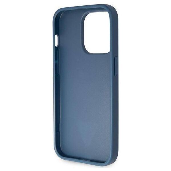 Original Case IPHONE 14 PRO Guess Hardcase Crossbody 4G Metal Logo (GUHCP14LP4TDSCPB) blue 3666339147068