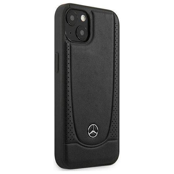 Case APPLE IPHONE 15 PLUS Mercedes Leather Urban Line (MEHCP15MARMBK) black 3666339171865