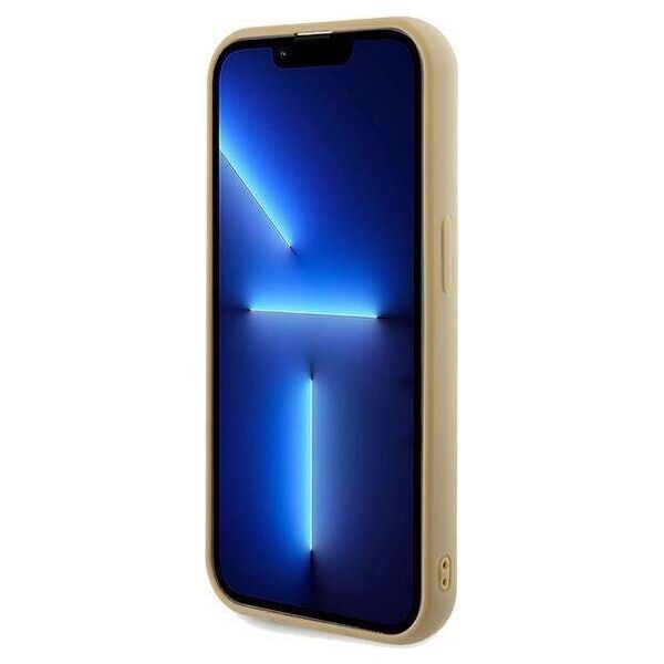 Original Case IPHONE 14 PRO MAX Guess Hardcase Disco Metal Script (GUHCP14XPMSDGSD) gold 3666339173562