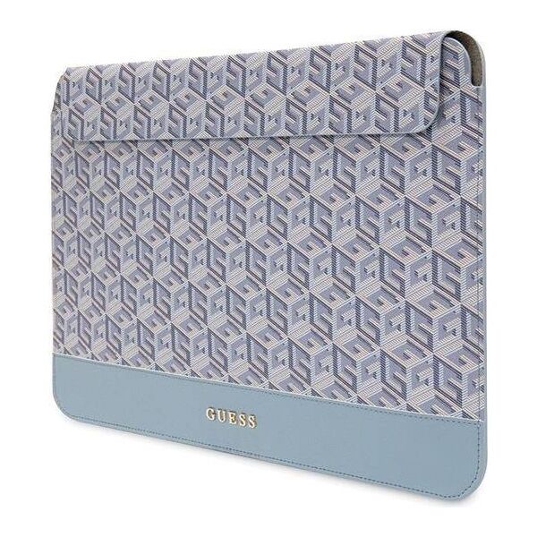 Original Case LAPTOP 14" Guess Sleeve GCube Stripes (GUCS14HGCFSEB) blue 3666339120498