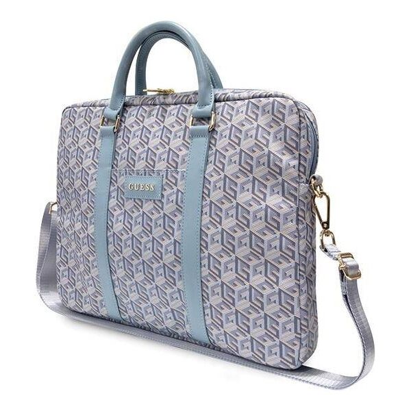 Bag LAPTOP 16" Guess GCube Stripes (GUCB15HGCFSEB) blue 3666339119515