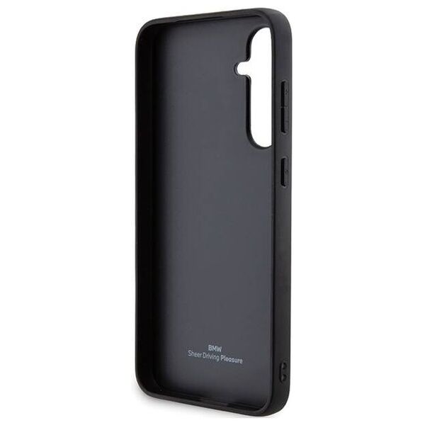 Original Case SAMSUNG GALAXY S23 FE BMW Leather Hot Stamp (BMHCS23FESLLBK) black 3666339218553