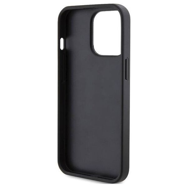 Original Case IPHONE 13 PRO MAX Guess Hardcase 4G Triangle Metal Logo (GUHCP13XPG4GPK) black 3666339225711