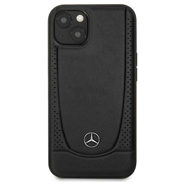 Case IPHONE 14 PLUS Mercedes Leather Urban Line (MEHCP14MARMBK) black 3666339082673