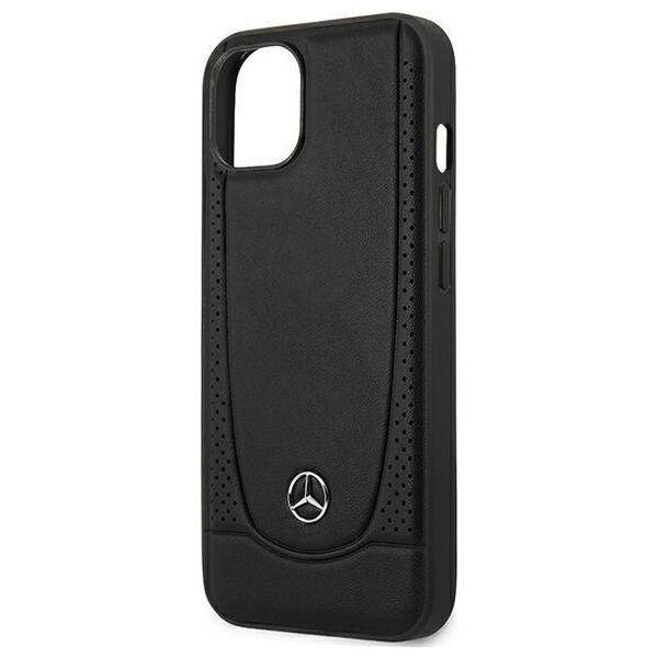 Case IPHONE 14 PLUS Mercedes Leather Urban Line (MEHCP14MARMBK) black 3666339082673