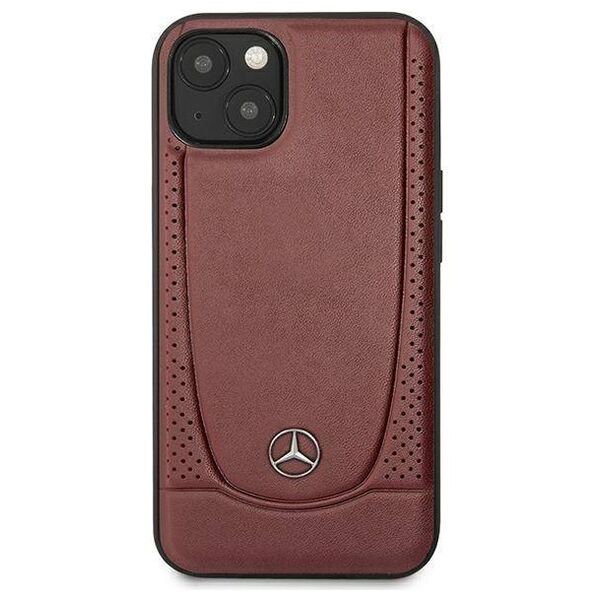Case IPHONE 14 PLUS Mercedes Leather Urban Line (MEHCP14MARMRE) red 3666339082758