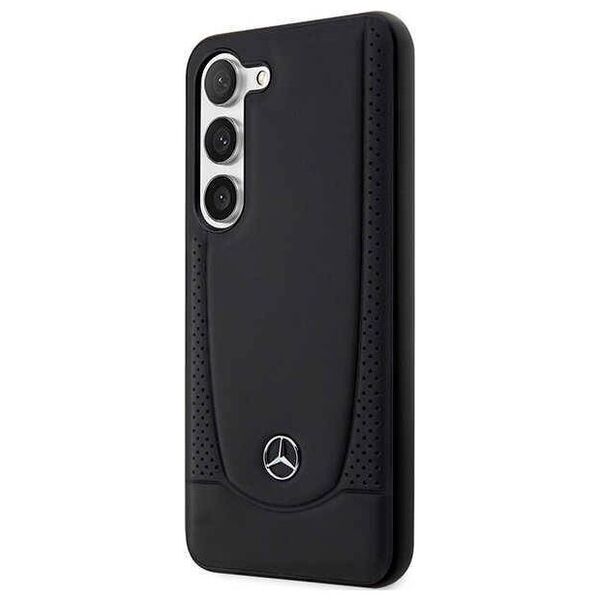 Case SAMSUNG GALAXY S23 Mercedes Leather Urban Line (MEHCS23SARMBK) black 3666339113391
