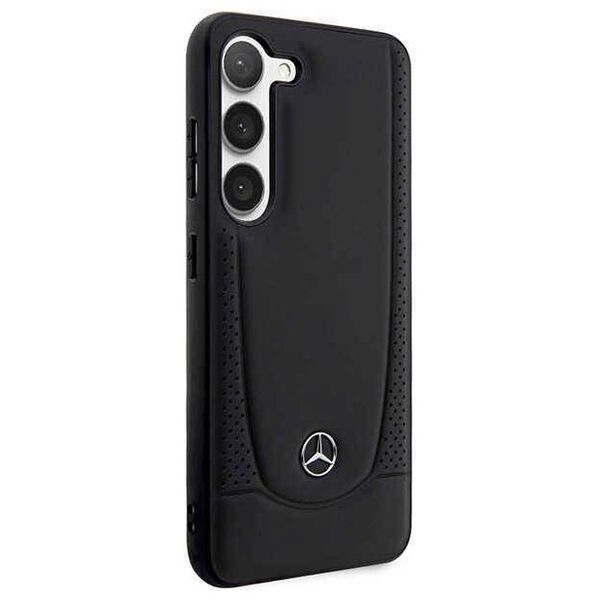 Case SAMSUNG GALAXY S23 Mercedes Leather Urban Line (MEHCS23SARMBK) black 3666339113391