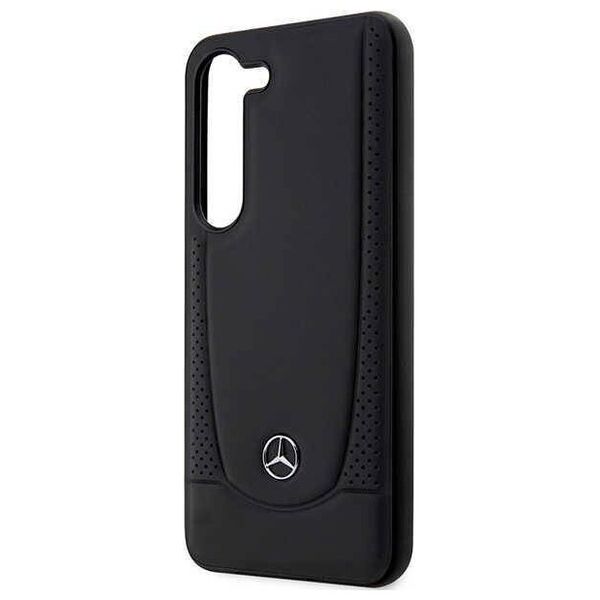 Case SAMSUNG GALAXY S23 Mercedes Leather Urban Line (MEHCS23SARMBK) black 3666339113391