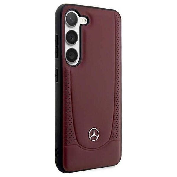 Case SAMSUNG GALAXY S23 Mercedes Leather Urban Line (MEHCS23SARMRE) maroon 3666339113421
