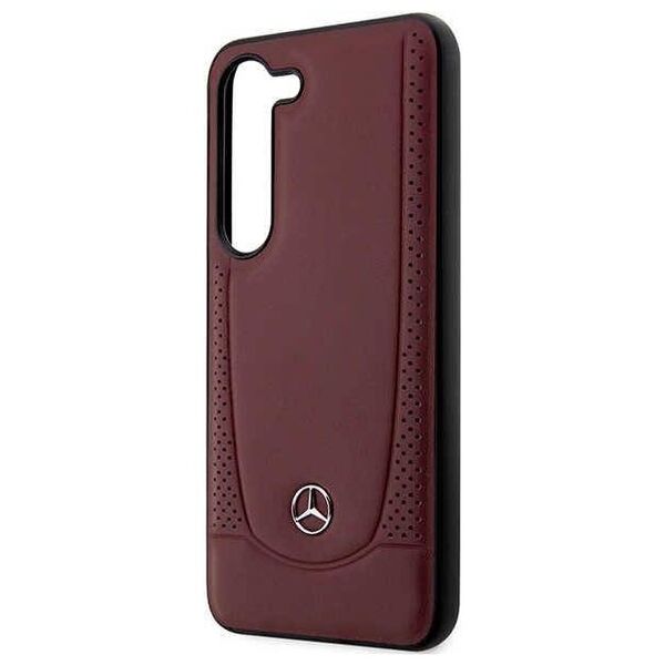 Case SAMSUNG GALAXY S23 Mercedes Leather Urban Line (MEHCS23SARMRE) maroon 3666339113421