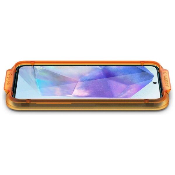 Tempered Glass SAMSUNG GALAXY A55 5G Spigen ALM Glas.tr 2-pack Clear 8809971227070