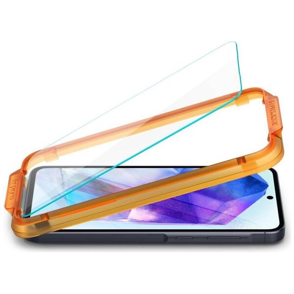 Tempered Glass SAMSUNG GALAXY A55 5G Spigen ALM Glas.tr 2-pack Clear 8809971227070