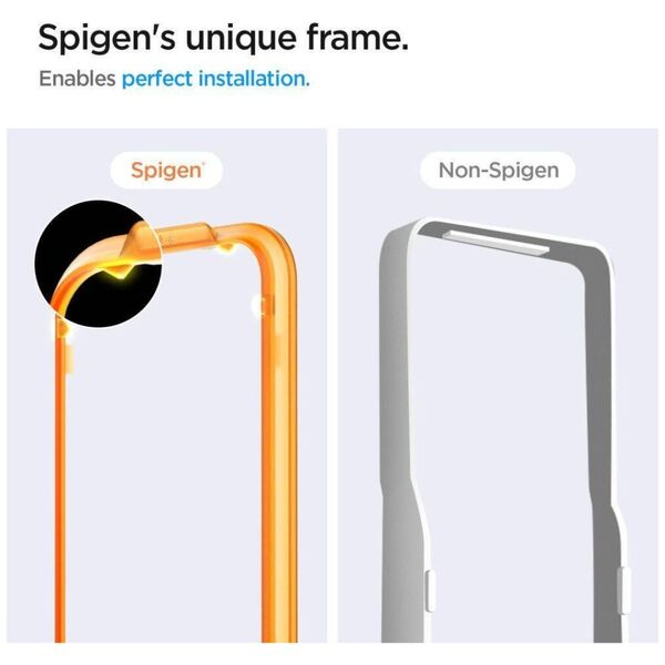 Tempered Glass SAMSUNG GALAXY A55 5G Spigen ALM Glas.tr 2-pack Clear 8809971227070