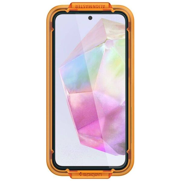 Tempered Glass SAMSUNG GALAXY A35 5G Spigen ALM Glas.tr 2-pack Clear 8809971227049