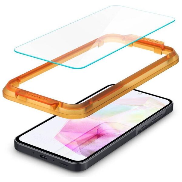 Tempered Glass SAMSUNG GALAXY A35 5G Spigen ALM Glas.tr 2-pack Clear 8809971227049
