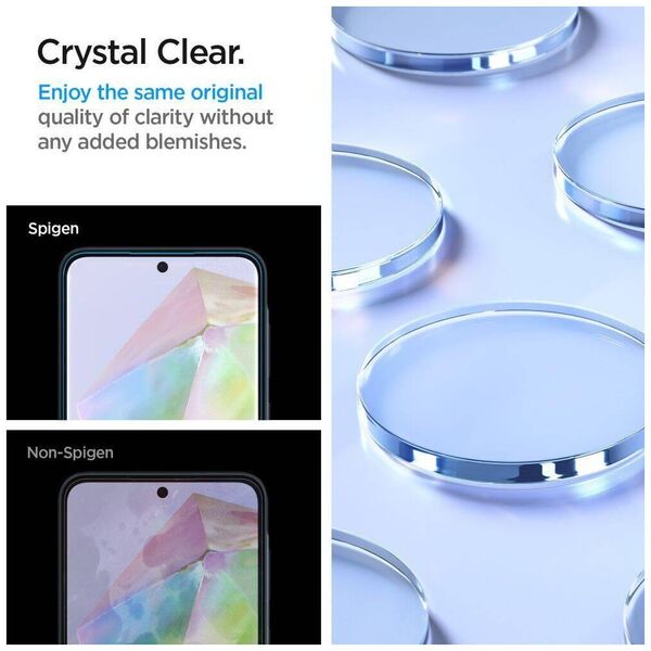 Tempered Glass SAMSUNG GALAXY A35 5G Spigen ALM Glas.tr 2-pack Clear 8809971227049
