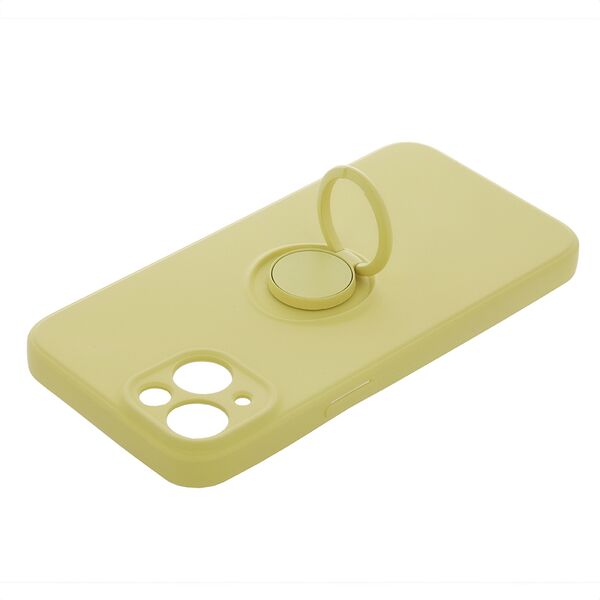 Finger Grip case for iPhone 13 6,1&quot; yellow 5907457753372