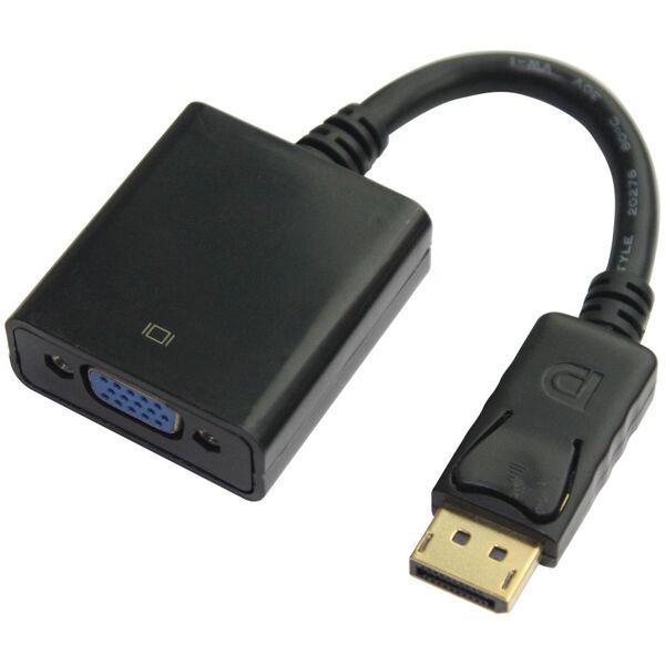 Αντάπτορας Display Port Αρσενικό σε VGA Θηλυκό- 18220 έως 12 άτοκες Δόσεις