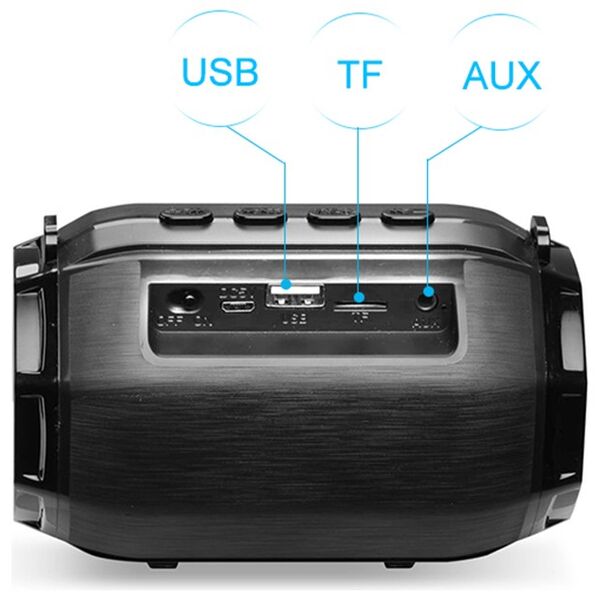 Ηχεἰο Kisonli LED-904, Bluetooth, USB, SD, FM,  Διαφορετικά χρώματα - 22119 έως 12 άτοκες Δόσεις