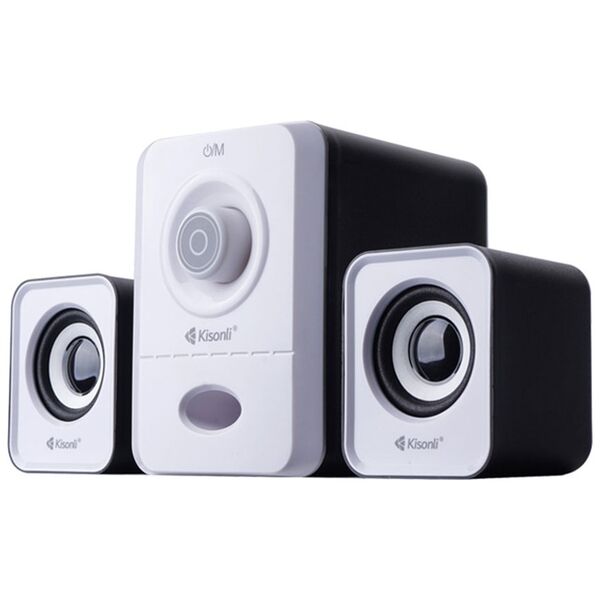 Ηχεία Kisonli U-2900BT, Bluetooth, 5W+2x3W, USB, Μαυρο - 22152 έως 12 άτοκες Δόσεις