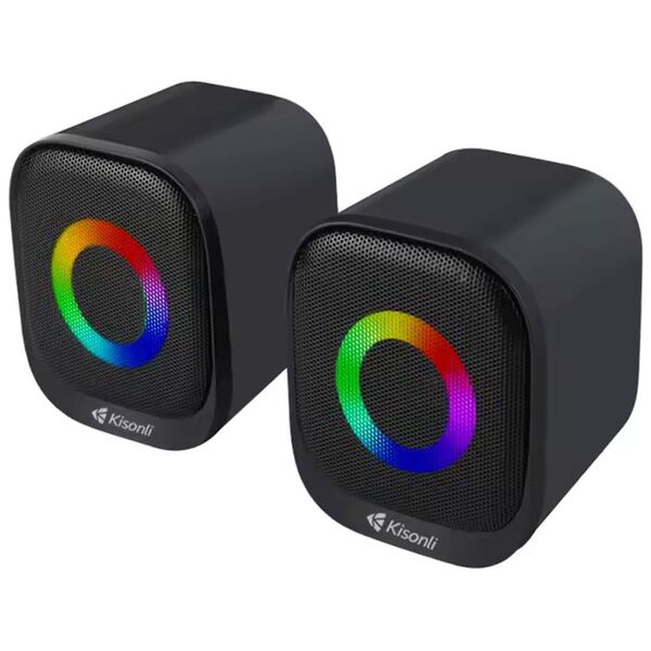 Ηχεία Kisonli X3, AUX, 2x3W, Μαυρο - 22226 έως 12 άτοκες Δόσεις