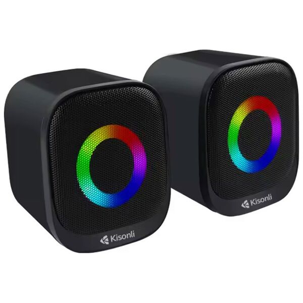 Ηχεία Kisonli X3, AUX, 2x3W, Μαυρο - 22226 έως 12 άτοκες Δόσεις