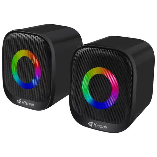 Ηχεία Kisonli X3, AUX, 2x3W, Μαυρο - 22226 έως 12 άτοκες Δόσεις