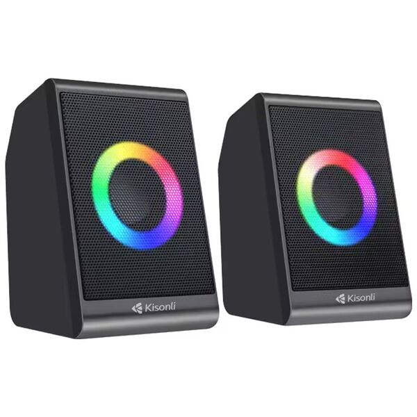 Ηχεία Kisonli X12, AUX, 2x3W, Μαυρο - 22229 έως 12 άτοκες Δόσεις