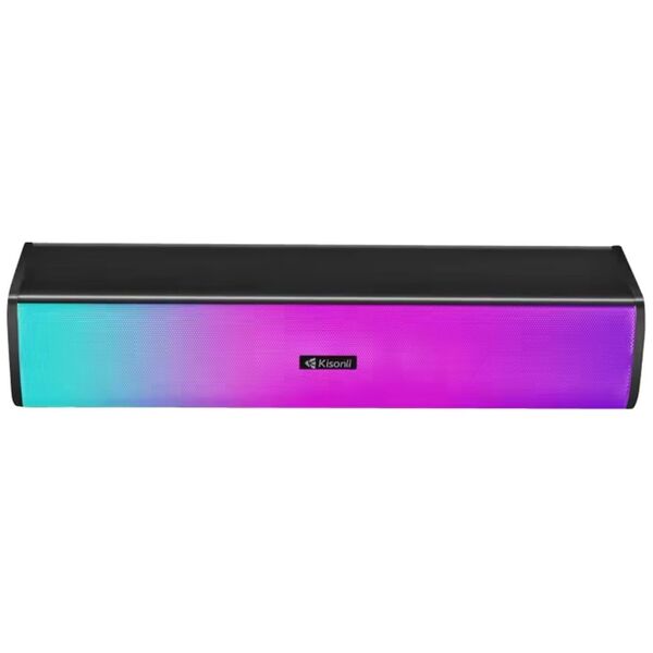 Ηχεία Kisonli i-630, Bluetooth, AUX, 2x3W, Μαυρο - 22232 έως 12 άτοκες Δόσεις