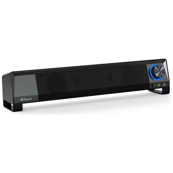 Ηχεία Kisonli X2, Bluetooth, AUX, 2x3W, Μαυρο - 22232 έως 12 άτοκες Δόσεις
