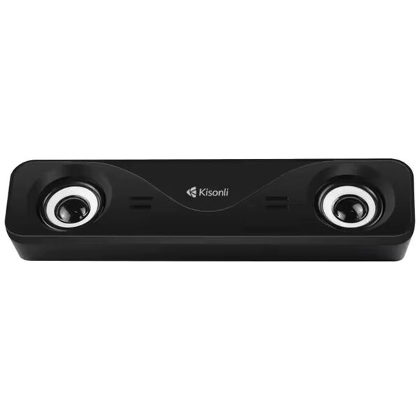 Ηχεία Kisonli i-610, AUX, 2x3W, Μαυρο - 22249 έως 12 άτοκες Δόσεις