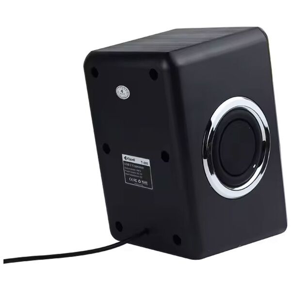 Ηχεία Kisonli T-005, AUX, 2x3W, Μαυρο - 22250 έως 12 άτοκες Δόσεις