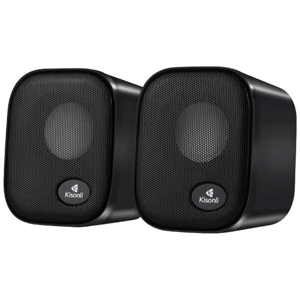Ηχεία Kisonli KS-10, AUX, 2x3W, Μαυρο - 22253 έως 12 άτοκες Δόσεις