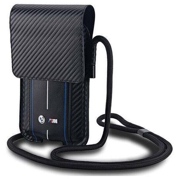 Bag BMW Wallet Bag Carbon Blue Stripes (BMPSP15XMSCAKL) black 3666339239671