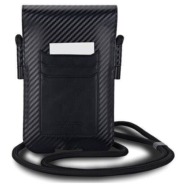Bag BMW Wallet Bag Carbon Blue Stripes (BMPSP15XMSCAKL) black 3666339239671