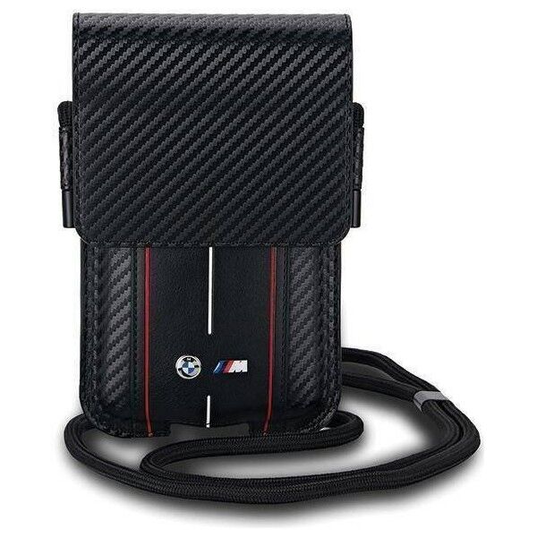Bag BMW Wallet Bag Carbon Red Stripes (BMPSP15XMSCAKR) black 3666339239688